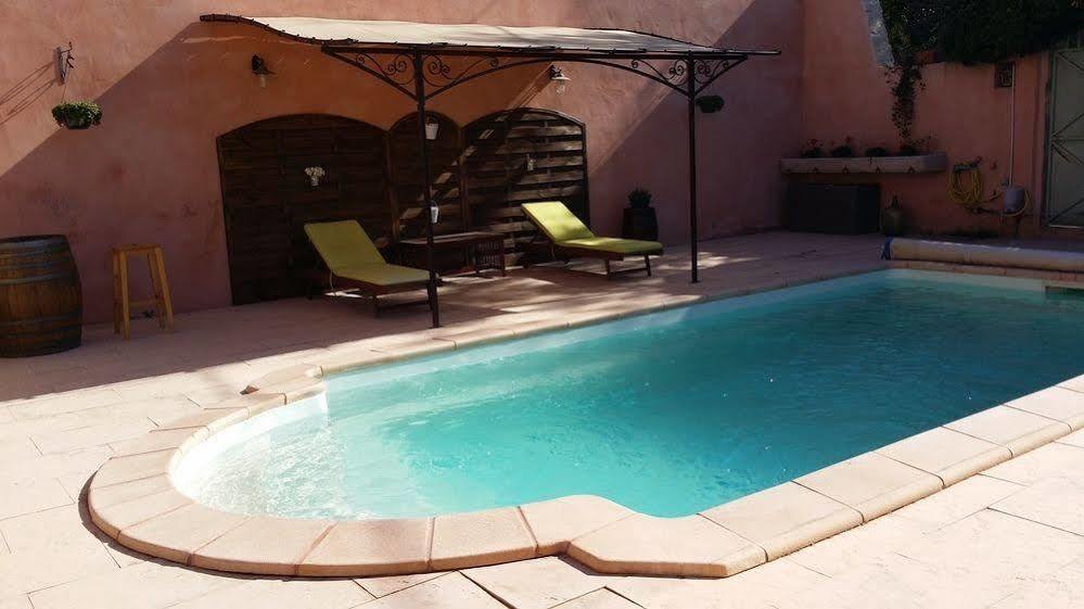 Les Portes Du Soleil Bed & Breakfast Capestang Ngoại thất bức ảnh
